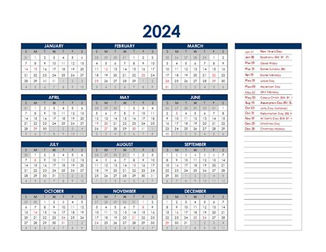 holiday calendar 2024 germany